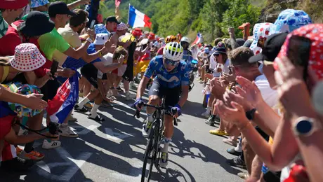 Einer Rubio abandona el Tour de France tras sufrir aparatoso accidente