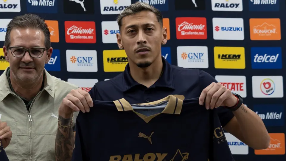 Luciano Herrera es presentado con Pumas y advierte: “No vine a pasear, vengo a ganar títulos”