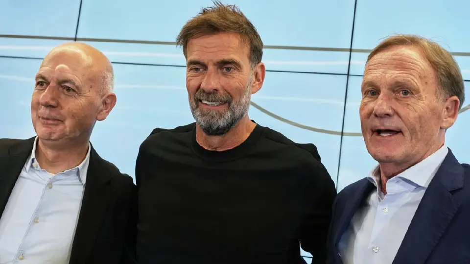 Jürgen Klopp con la Federación de Alemania | AP