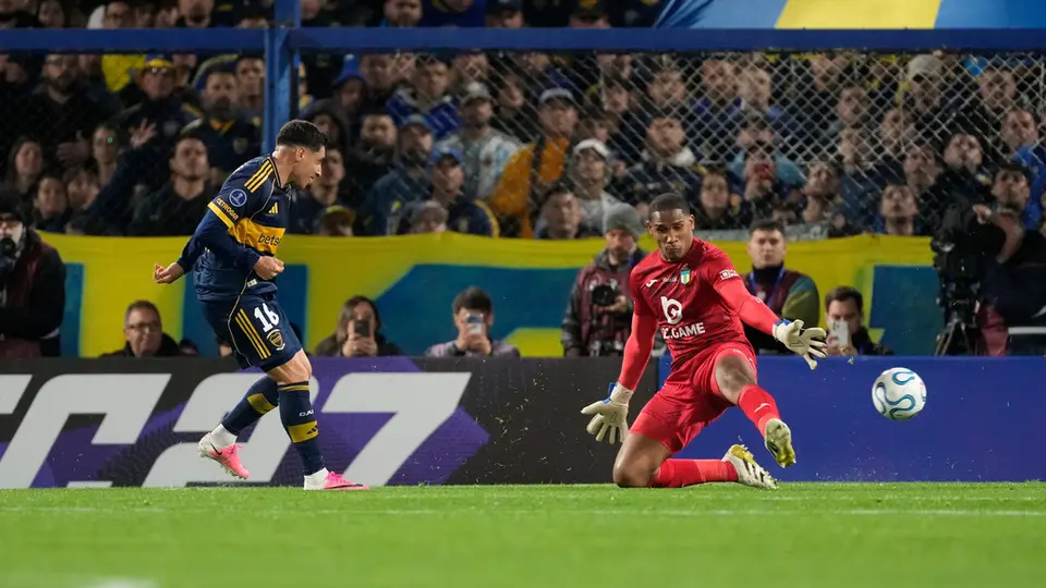 Miguel Merentiel marcó el gol del triunfo ante O'Higgins | AP