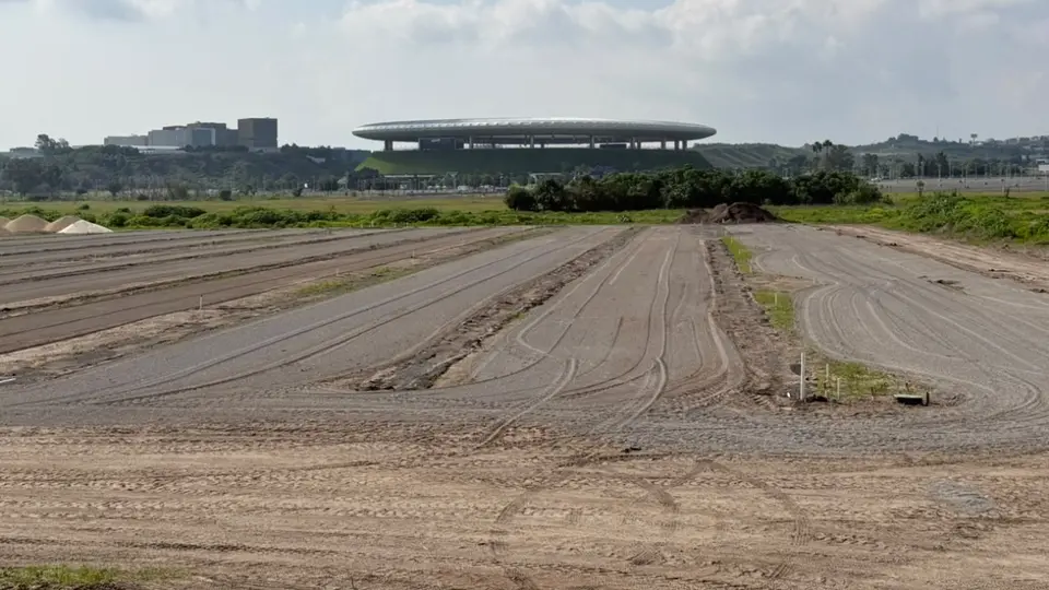 Obras del complejo deportivo Nación Chivas | ALFREDO OLIVAREZ