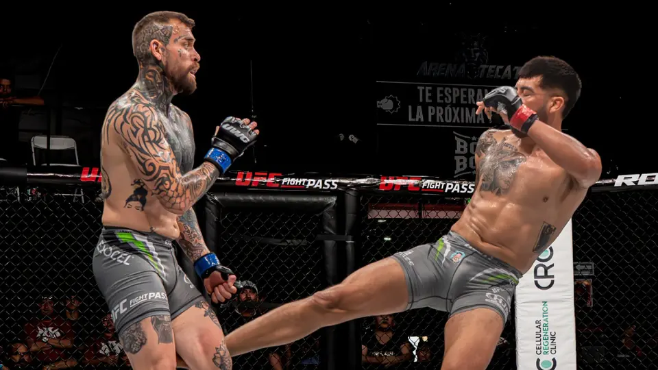 Alexis Miranda en combate | fearthemantis.mma