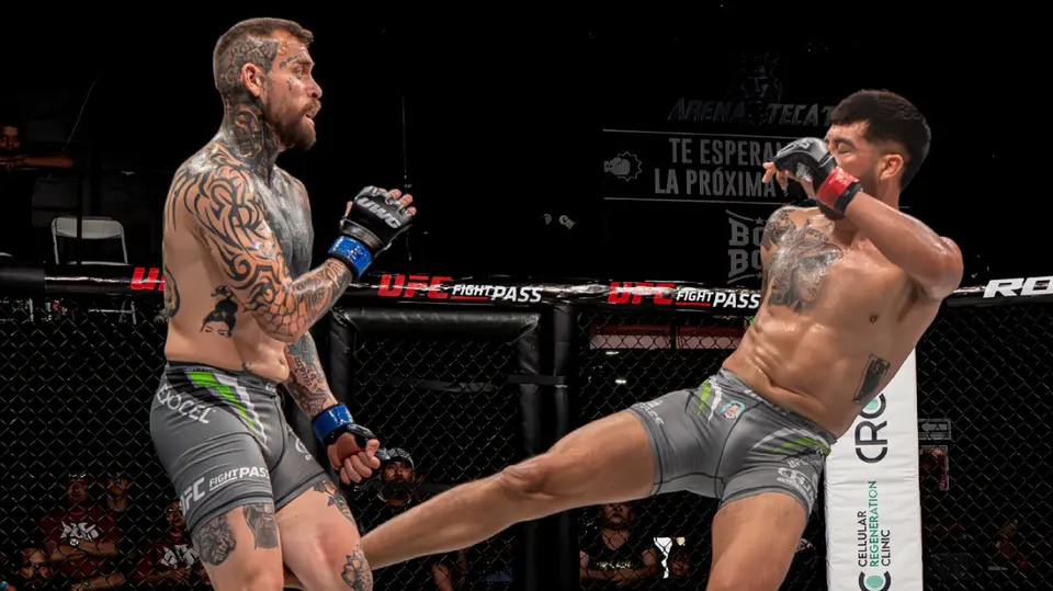 Alexis Miranda en combate | fearthemantis.mma