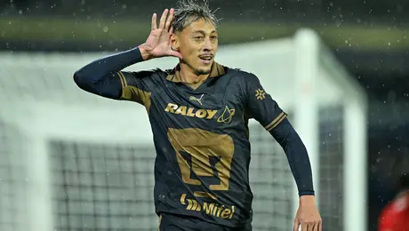 Luciano Herrera al rescate: Pumas saca sufrido empate ante Necaxa en CU