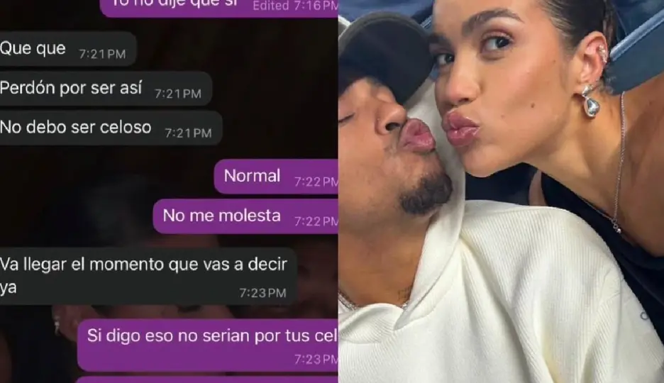 Atkinson también difundió capturas de conversaciones privadas  / Ig @thisisnotyillian