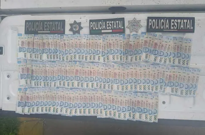 Los empleados bancarios detectaron los billetes apócrifos./SSEM y FGJEM