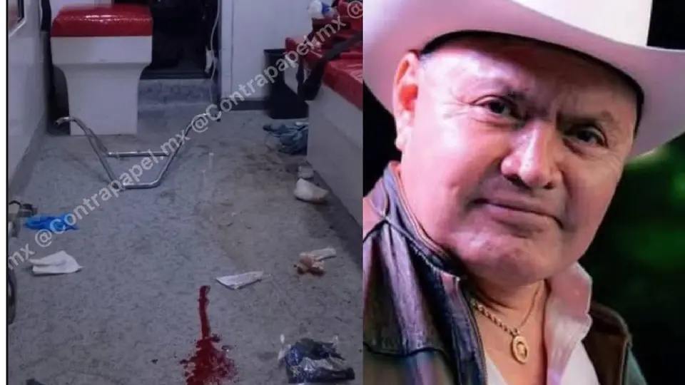 Don Beto fue auxiliado por paramédicos y trasladado de emergencia para recibir atención médica./ RS