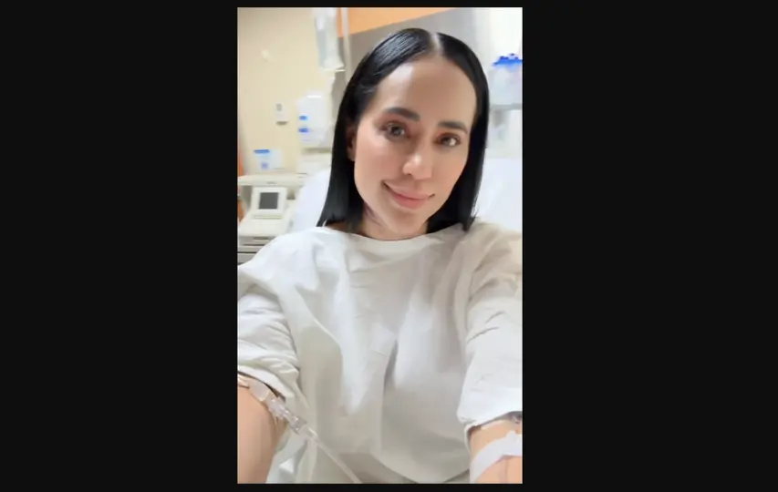 Sandra Cuevas regresó al quirófano para corregir el resultado de una operación de nariz anterior./ RS