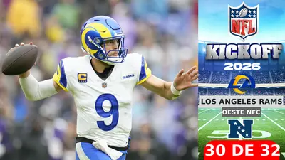 Todo lo que debes de saber sobre Los Angeles Rams rumbo al Kickoff 2026 de la NFL