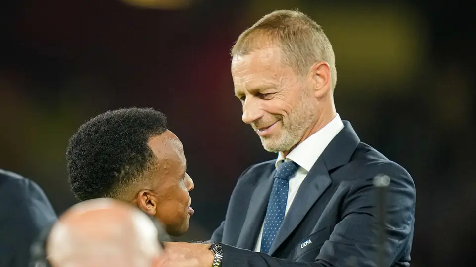 Aleksander Ceferin, presidente de la UEFA | AP