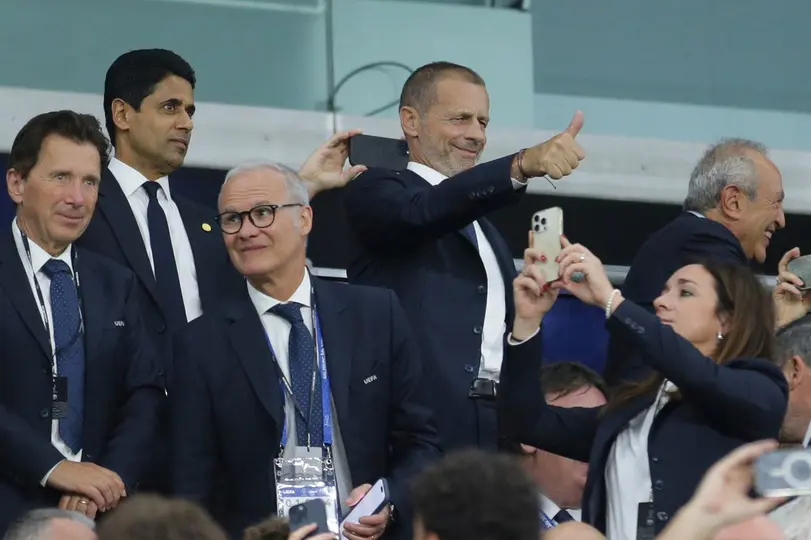 Aleksander Ceferin, presidente de la UEFA | AP