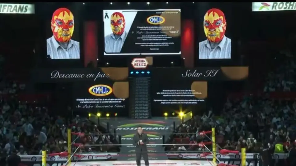 CMLL rinde tributo a Solar II | CMLL