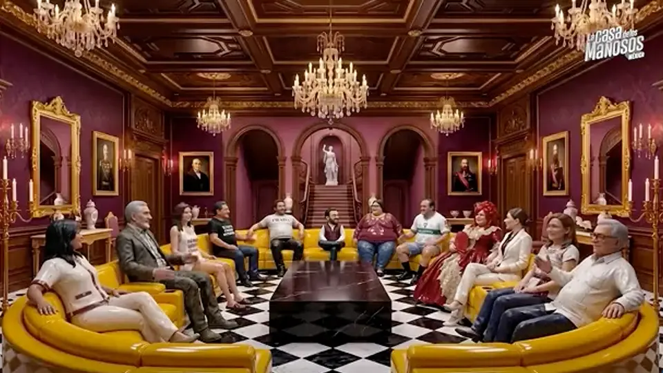 La inteligencia artificial recrea a políticos mexicanos en esta parodia / Captura de pantalla