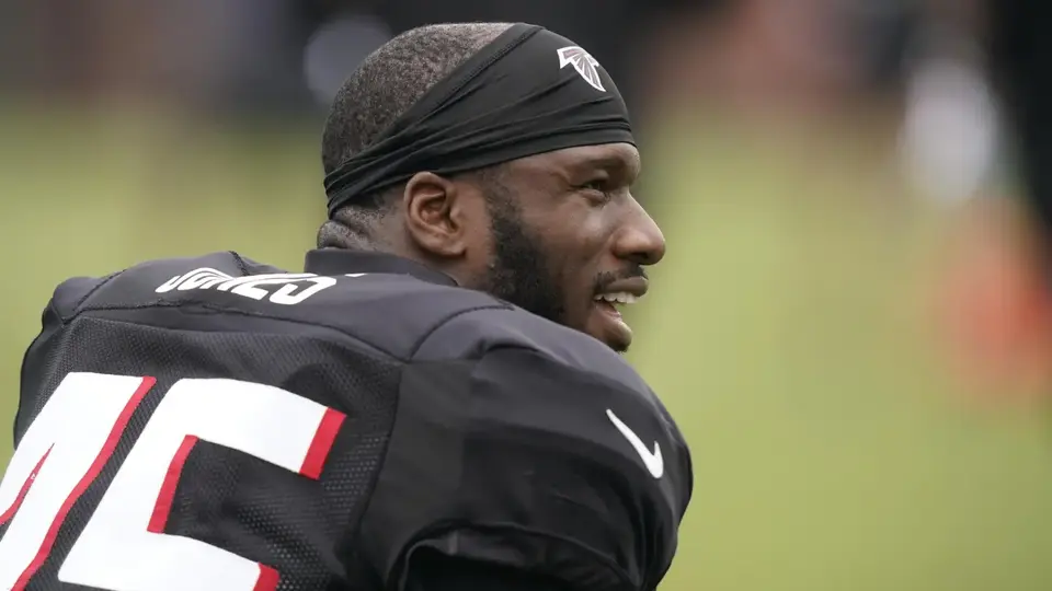 Deion Jones, en Atlanta | AP