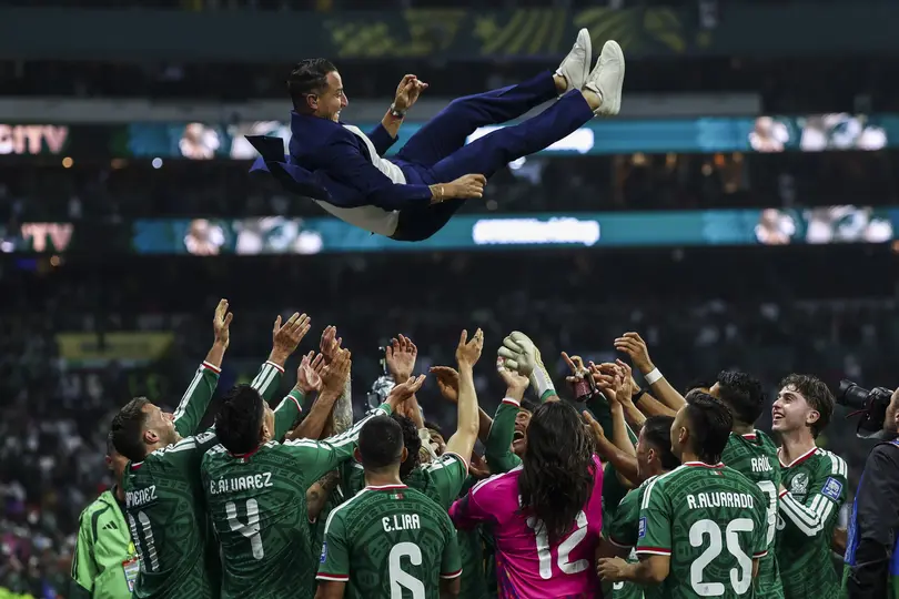Andrés Guardado y Selección Mexicana, en festejo durante el Mundial 2026 | MEXSPORT