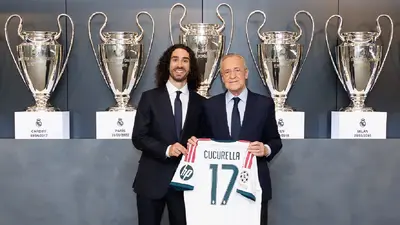 ¡Ya llegó el Campeón del Mundo! Real Madrid presenta a Marc Cucurella