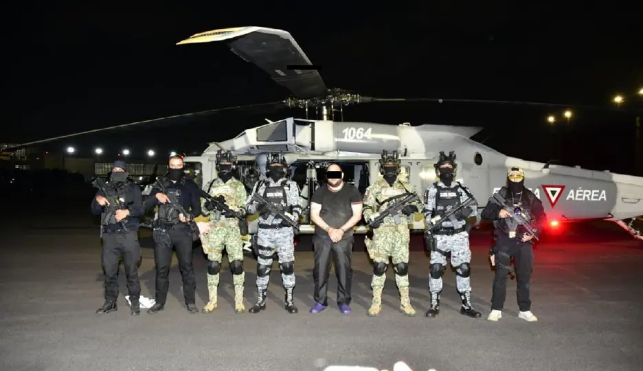 El presunto líder criminal era buscado por autoridades de Estados Unidos / DEFENSA
