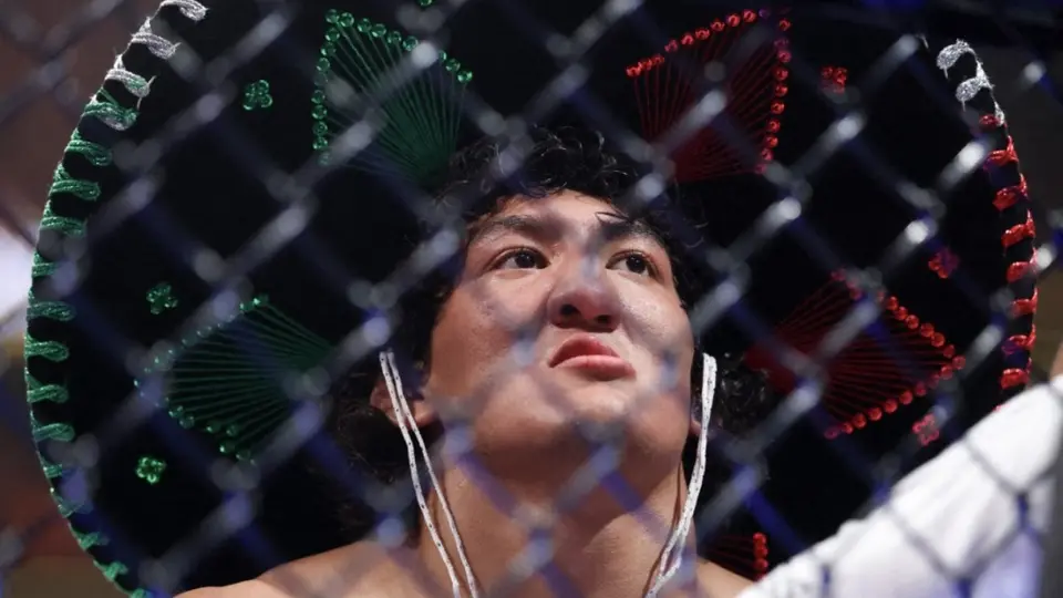 Raúl Rosas Jr., peleador mexicano de UFC | AFP