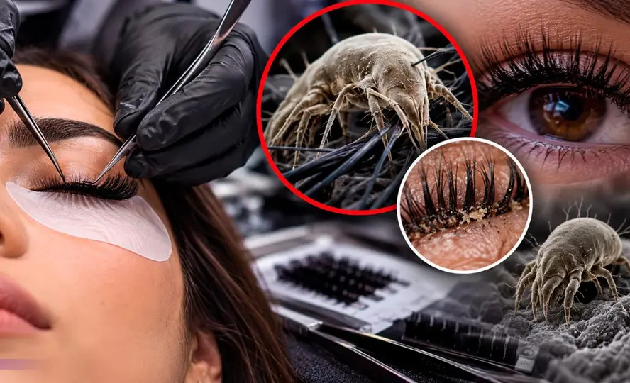 El estudio encontró Demodex folliculorum en 24 de 25 mujeres que utilizaban extensiones regularmente./istock