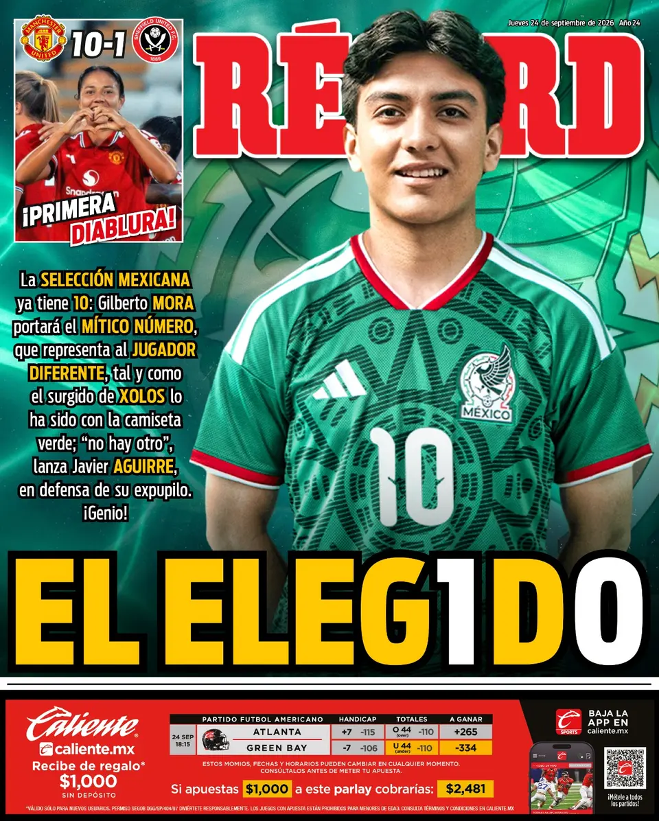 Portada RÉCORD 24 de Septiembre de 2026