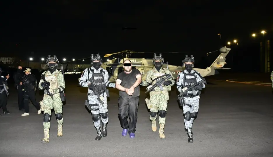 Fuerzas federales participaron en el operativo de captura / DEFENSA