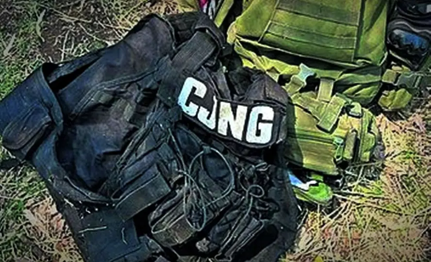 Más de 320 policías ecuatorianos y 50 integrantes del Mando Sur de Estados Unidos participaron en el operativo./especial