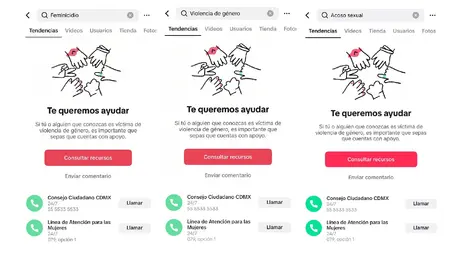 TikTok integrará la Línea 079 para mujeres que busquen ayuda por violencia en México