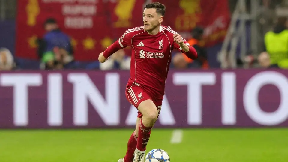 Andy Robertson en un partido de Liverpool | AFP