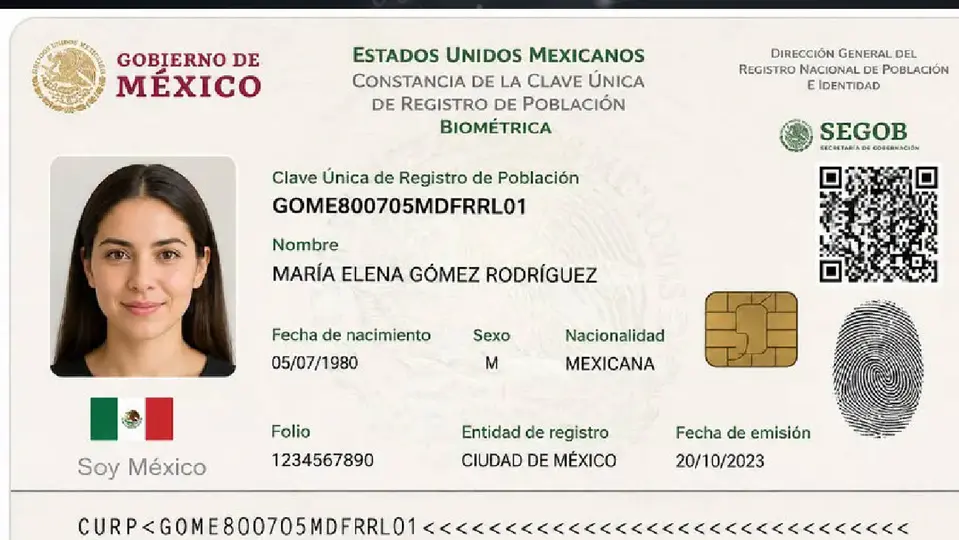 La Segob ha explicado que la incorporación de datos biométricos son parte de un nuevo sistema de identidad / Especial