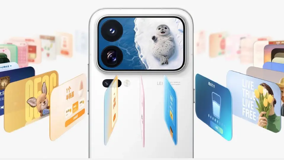 Colocaron una pantalla en la parte trasera del teléfono y se equipó ambos modelos con dos cámaras de 200 mp / Especial