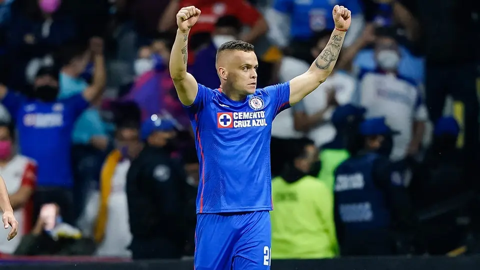 Cruz Azul: Cabecita Rodríguez, presente en la mitad de los goles celestes