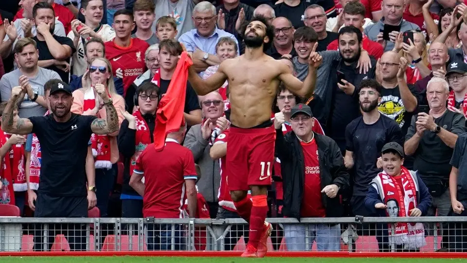 Premier League: Liverpool goleó al Crystal Palace y se coloca como líder del torneo