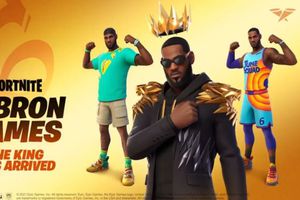 Fortnite: LeBron James presentó sus tres skins dentro del famoso battle royale