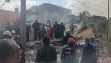 Video: Perrito fue rescatado de escombros por explosión en Pensil Norte