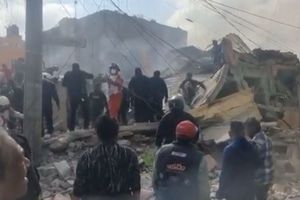Video: Perrito fue rescatado de escombros por explosión en Pensil Norte
