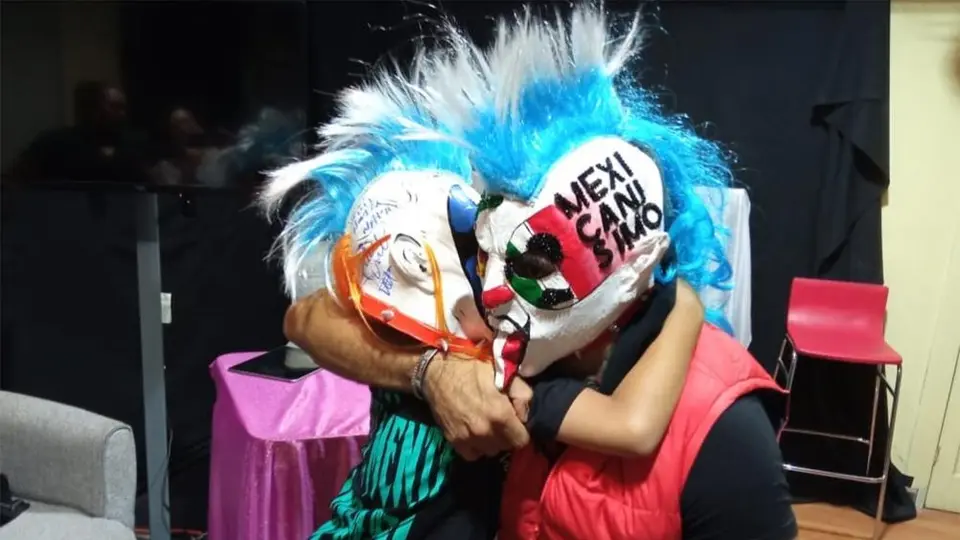 Psycho Clown convivió con Mateo, el niño agredido por Einar el Vikingo