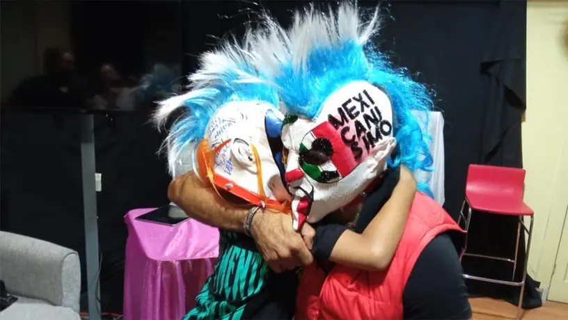 Psycho Clown convivió con Mateo, el niño agredido por Einar el Vikingo