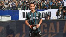 Chicharito Hernández: Galaxy festejó 'hat-trick' del mexicano con corrido