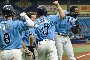 MLB: Randy Arozarena pegó el primer grand slam de su carrera en victoria de Rays sobre Orioles