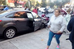 CDMX: Automovilista atropelló a un grupo de peregrinos
