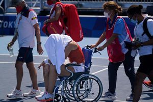 Tokio 2020: Badosa se retiró en Cuartos de Final del Tenis por golpe de calor