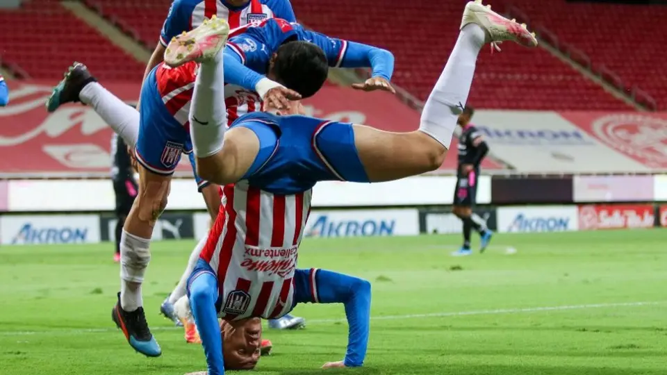 Chivas: Jugador de Tapatío imitó festejo del 'Circo del Bofo Bautista'