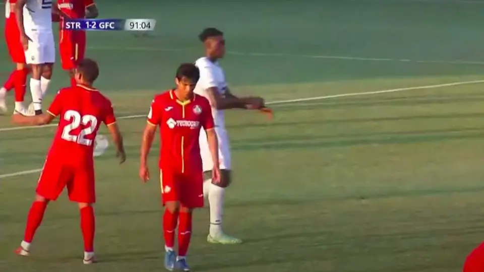 JJ Macías: Tuvo minutos en la goleada del Getafe sobre Atromitos FC