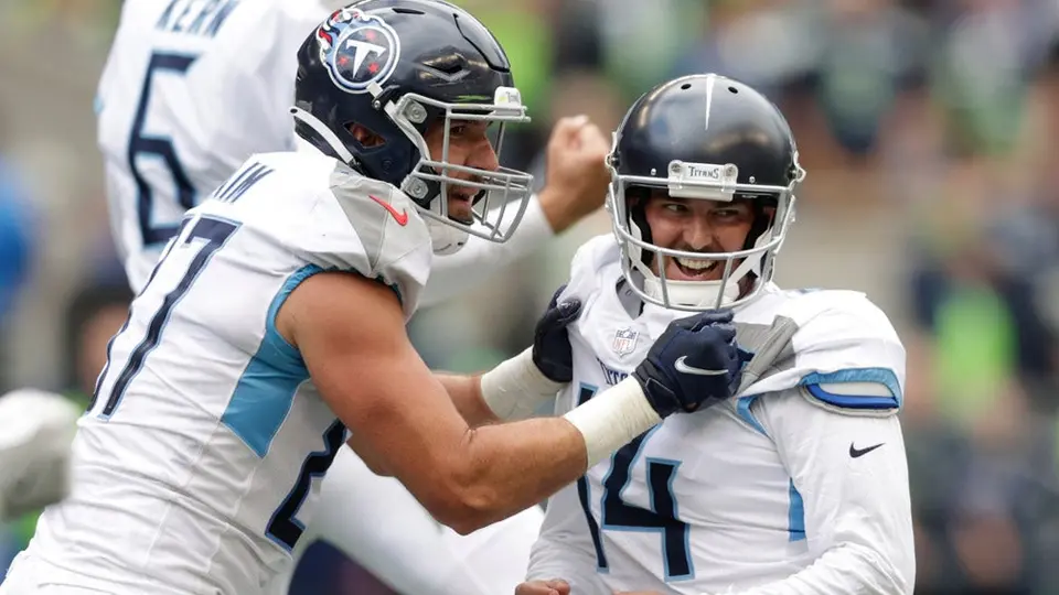 NFL: Titans firmó voltereta de alarido para imponerse Seattle en tiempo extra