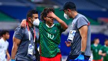 Tri Olímpico: Diego Lainez sufrió dos esguinces tras el juego ante Japón