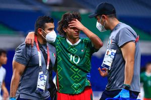 Tri Olímpico: Diego Lainez sufrió dos esguinces tras el juego ante Japón