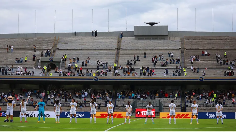 Pumas Femenil: Acomodo de 'mosaico' quedó atrás y se respetó sana distancia