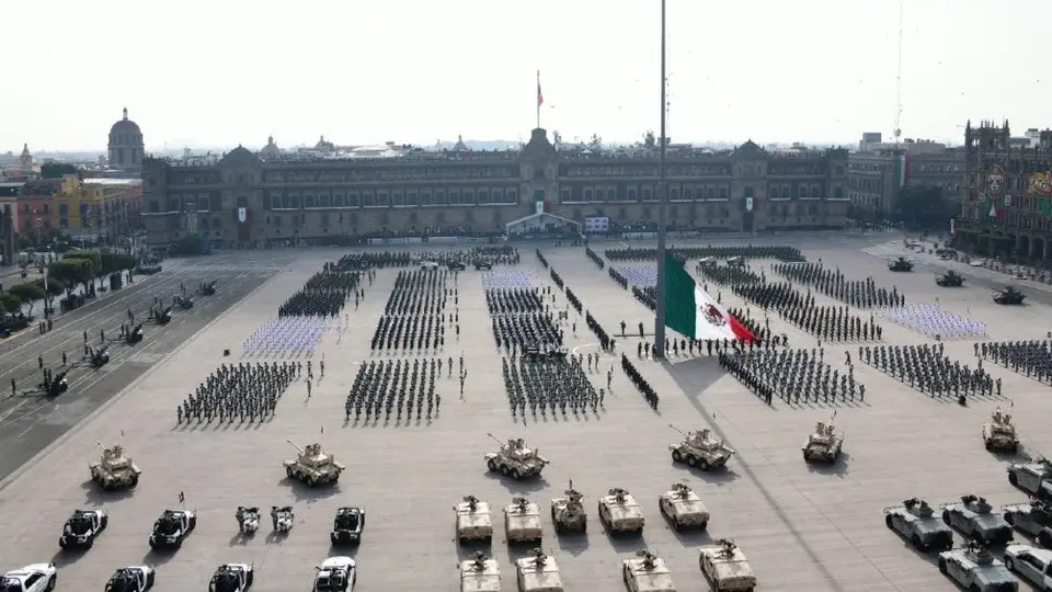 Video: Así fue el Desfile Militar 2021 por la Independencia de México
