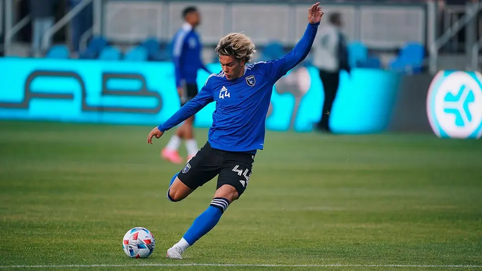 Cade Cowell, juvenil de sangre mexicana que brilla con San José Earthquakes