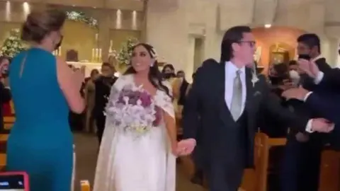 Antonio Rosique: Así fue la espectacular boda por la iglesia con Michelle Saide